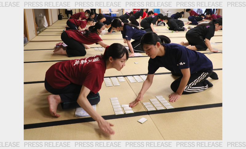 小倉百人一首競技かるた 第47回全国高等学校選手権大会に協賛：バストフラットインナーNstyle