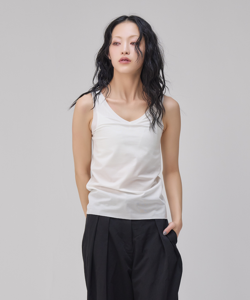 Nstyle】Vネックタンクトップ - UNDY wardrobe