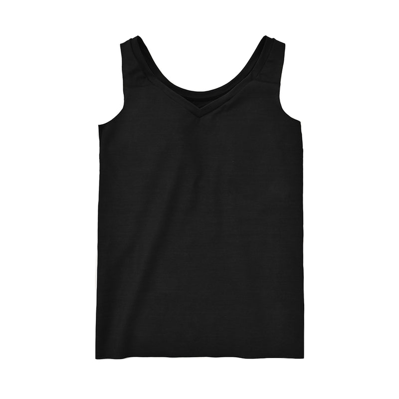 ENEU ブラック Vネック タンクトップ XL Nstyle】Vネックタンクトップ - UNDY wardrobe