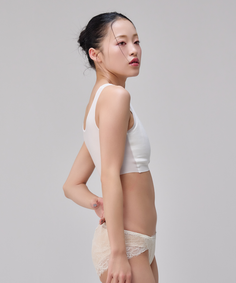 Nstyle】オープンネックハーフトップ - UNDY wardrobe Nstyle】オープンネックハーフトップ - UNDY wardrobe